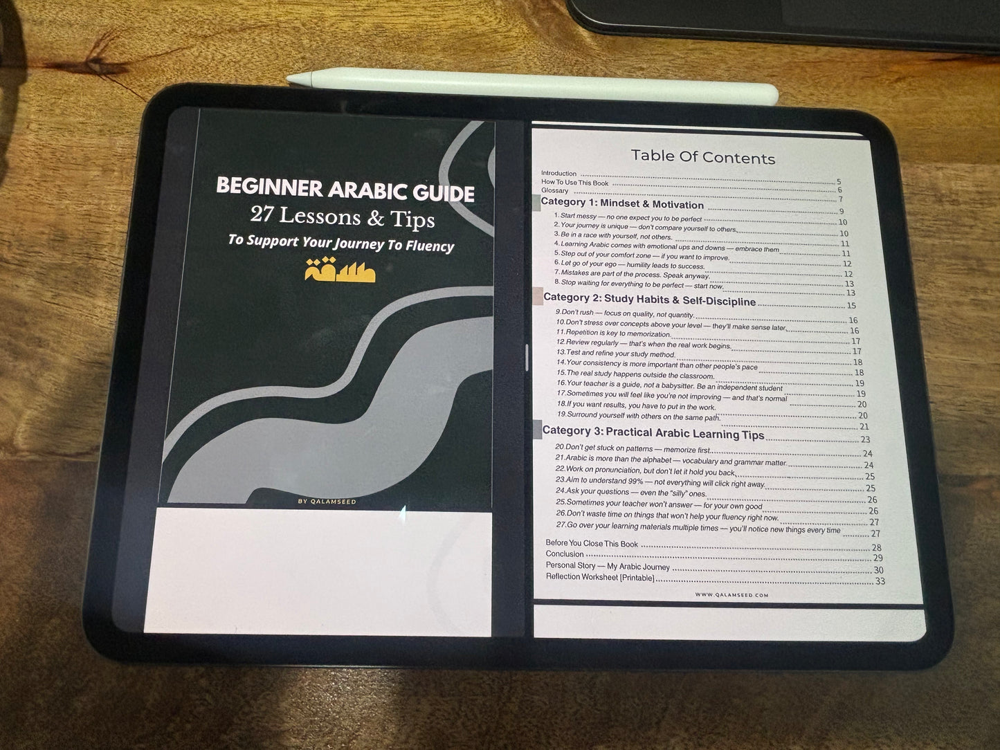 Beginner Arabic Guide (Digital)